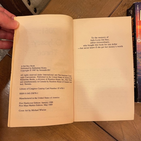 2 Books: 2061: ODYSSEY THREE by Arthur C Clarke & CRADLE by Clarke & Gentry Lee - Picture 4 of 4